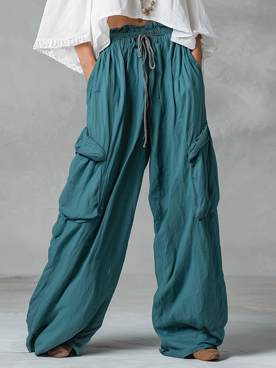 Vintage Lace Utility Pants Set