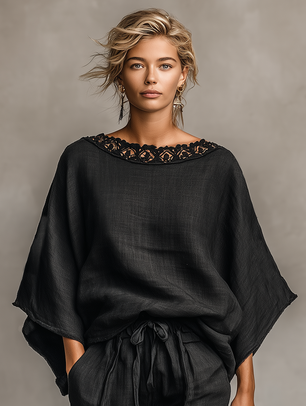 Refined Lace Shorts Set