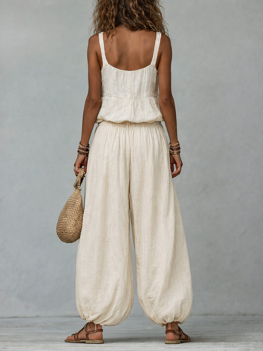 Bohemian Balloon Pants Set